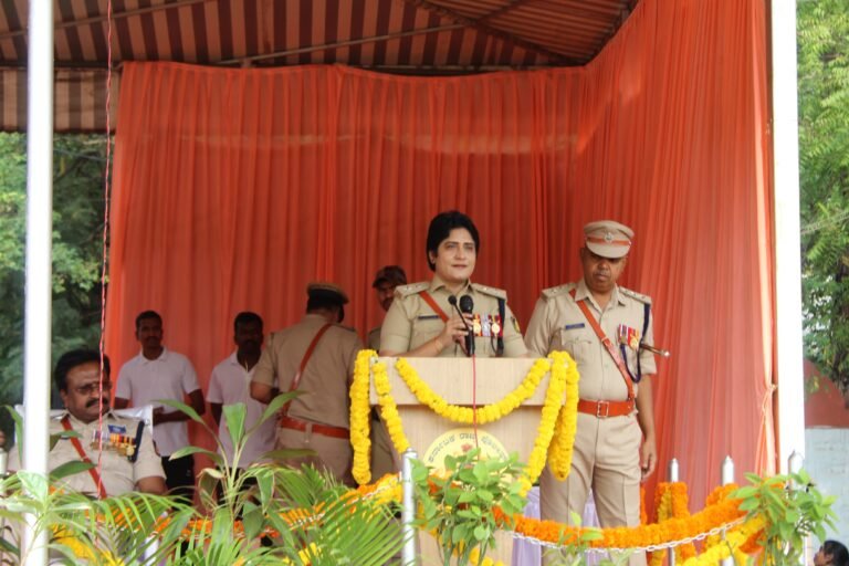 ಸಮಾಜದ ಶಾಂತಿಗೆ ಪೊಲೀಸರ ಸೇವೆ ಶ್ಲಾಘನೀಯ: ಎಸ್‌ಪಿ ಡಾ.ಶೋಭಾರಾಣಿ ವಿ.ಜೆ*