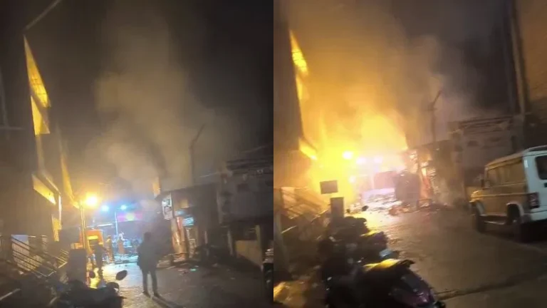 Illegally-stored-cylinders-explode-shop-catches-fire-Badami