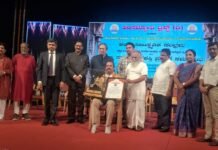 ವಂದೇ ಭಾರತಂ ಫೌಂಡೇಶನ್ ಸಂಸ್ಥಾಪಕ ಬಿಜ್ಜವರ ಎಚ್. ಲೋಕೇಶ್ ಅವರಿಗೆ ‘ಹಂಸ ಸಮ್ಮಾನ್–2026’ ಪ್ರಶಸ್ತಿ ಪ್ರದಾನ