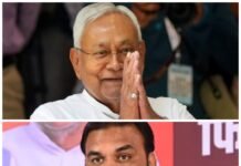 ಬಿಹಾರದ ಸಿಎಂ ಸ್ಥಾನಕ್ಕೆ ನಿತೀಶ್ ಕುಮಾರ್ ರಾಜೀನಾಮೆ; ಸಾಮ್ರಾಟ್ ಚೌಧರಿ ನಾಳೆ ಅಧಿಕಾರ ಸ್ವೀಕಾರ